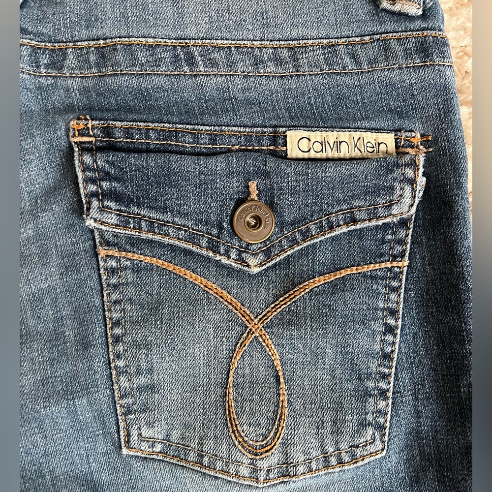Calvin Klein cropped jeans